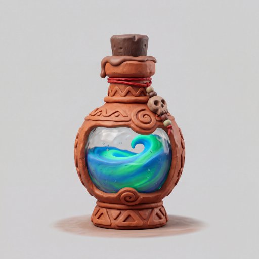 粘土药水